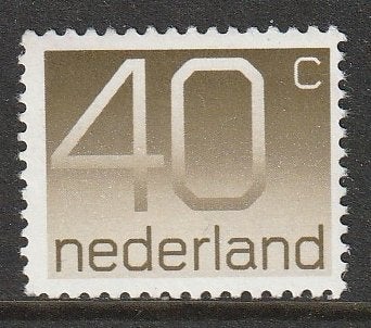 Nederland 1976 1111 Crouwel 40c, Postfris, Ophalen of Verzenden, Na 1940, Postfris
