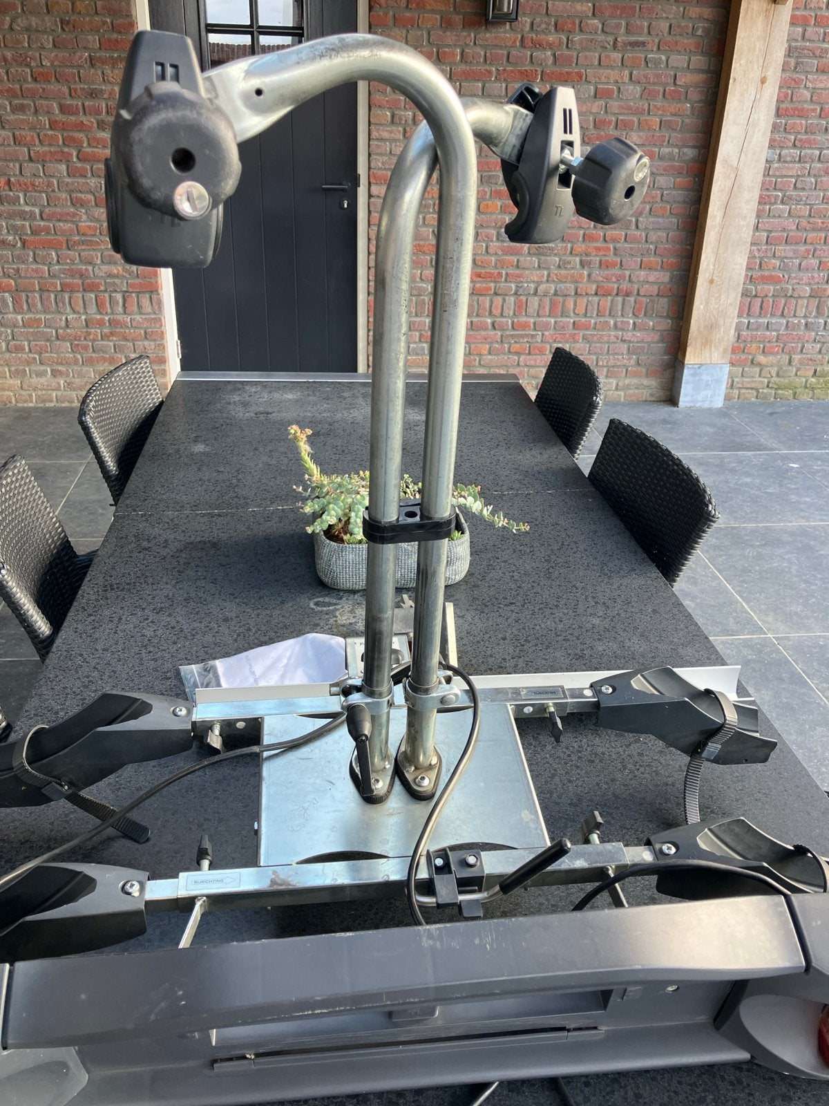 Fietsendrager Twinny Load Power Carrier kantelbaar, Auto diversen, Fietsendragers, Ophalen, Zo goed als nieuw, 2 fietsen, Trekhaakdrager