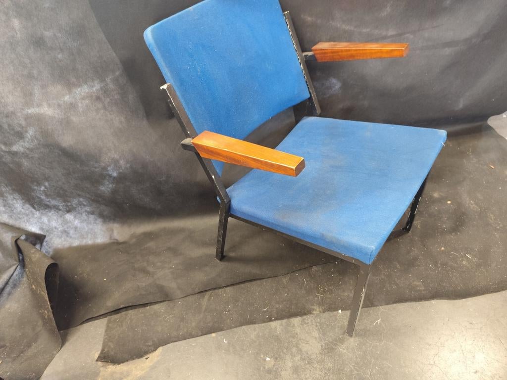 Gijs vd sluis stoel, Huis en Inrichting, Stoelen, Ophalen of Verzenden, Gebruikt, Stof, Eén