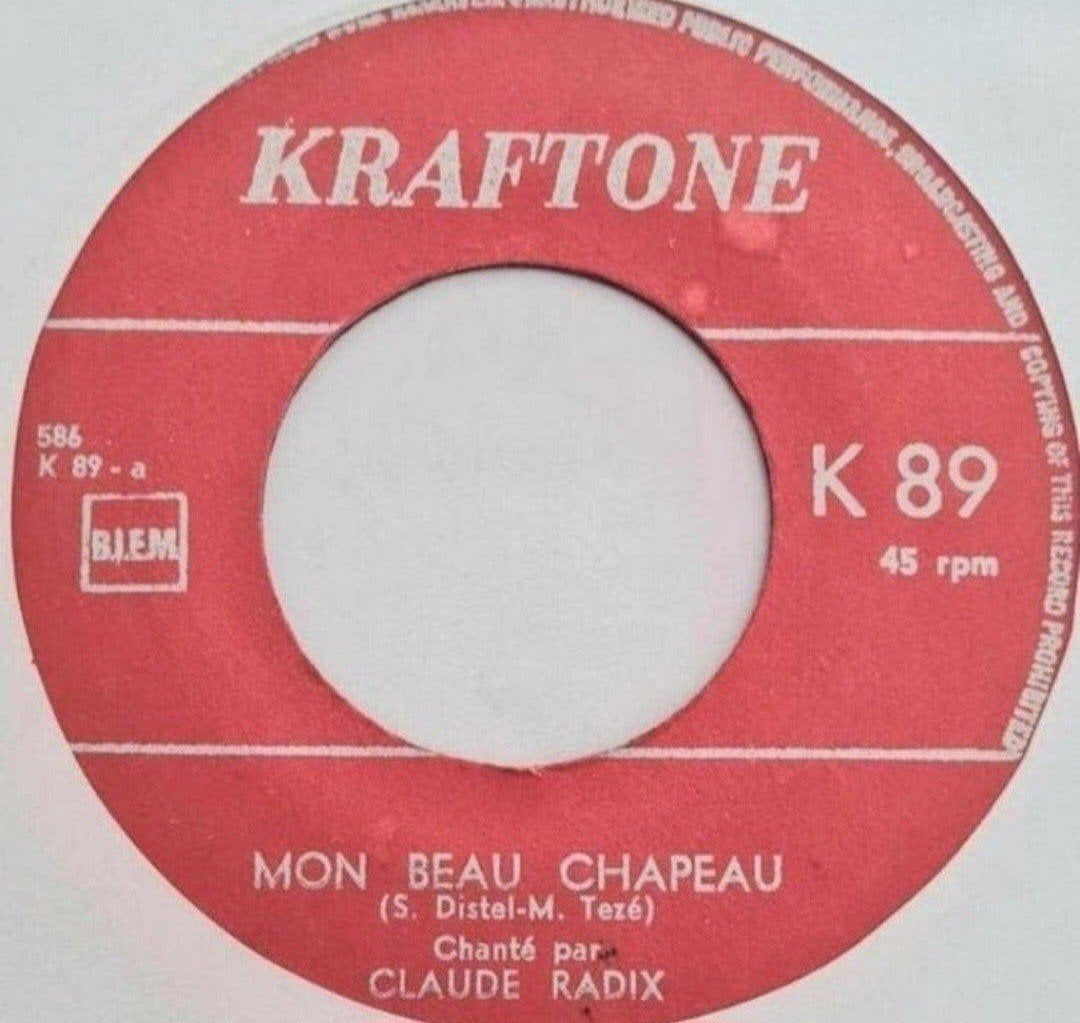 CLAUDE RADIX  - MON BEAU CHAPEAU, Ophalen of Verzenden, Gebruikt