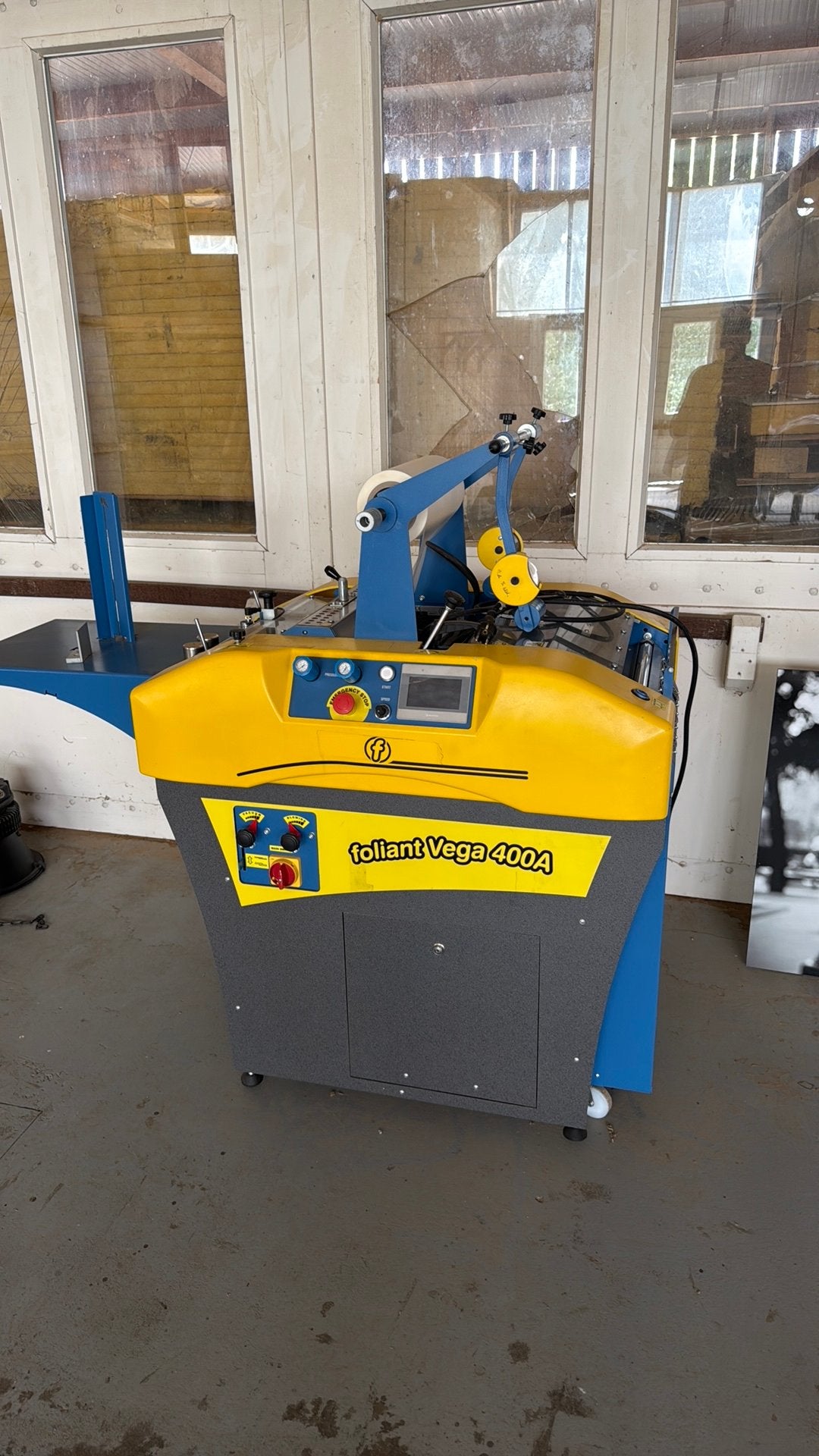 Foilant Vega 400A Lamineermachine, Ophalen