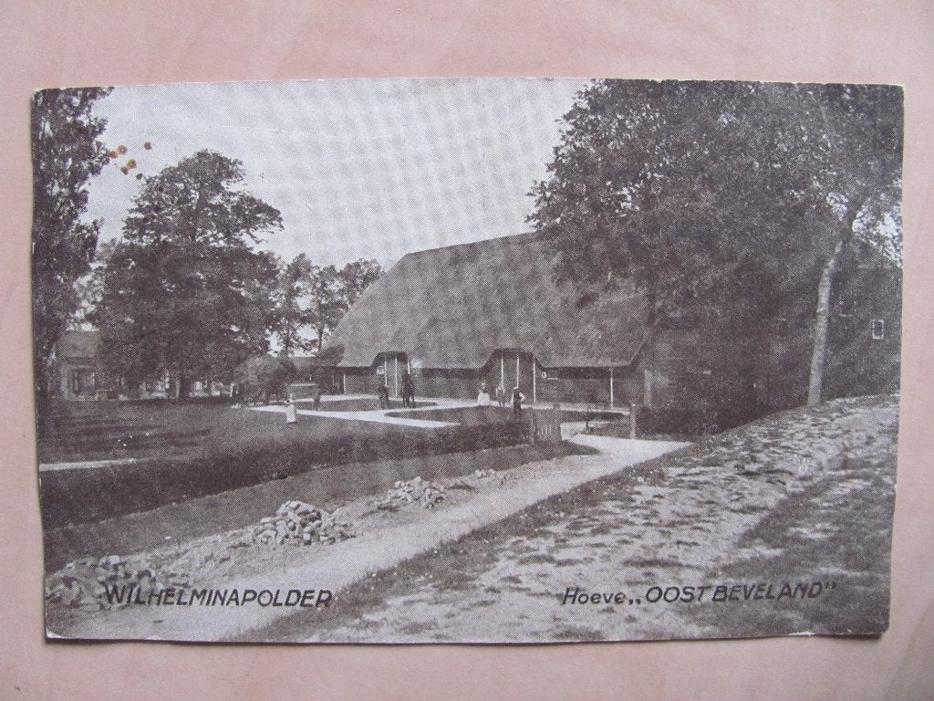 Wilhelminapolder 1932 Hoeve Oost-Beveland, Ophalen of Verzenden, 1920 tot 1940, Zeeland