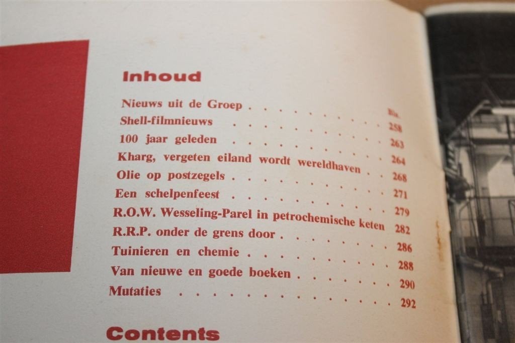 Olie 1959 — Shell 100 Jaar Olie-industrie & Postzegels, Ophalen of Verzenden, Gelezen, Muziek, Film of Tv