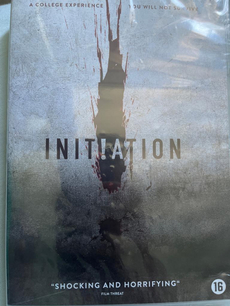 Initiation DVD - Spannende Slasher Horrorfilm, Vanaf 16 jaar, Ophalen of Verzenden, Zo goed als nieuw, Slasher
