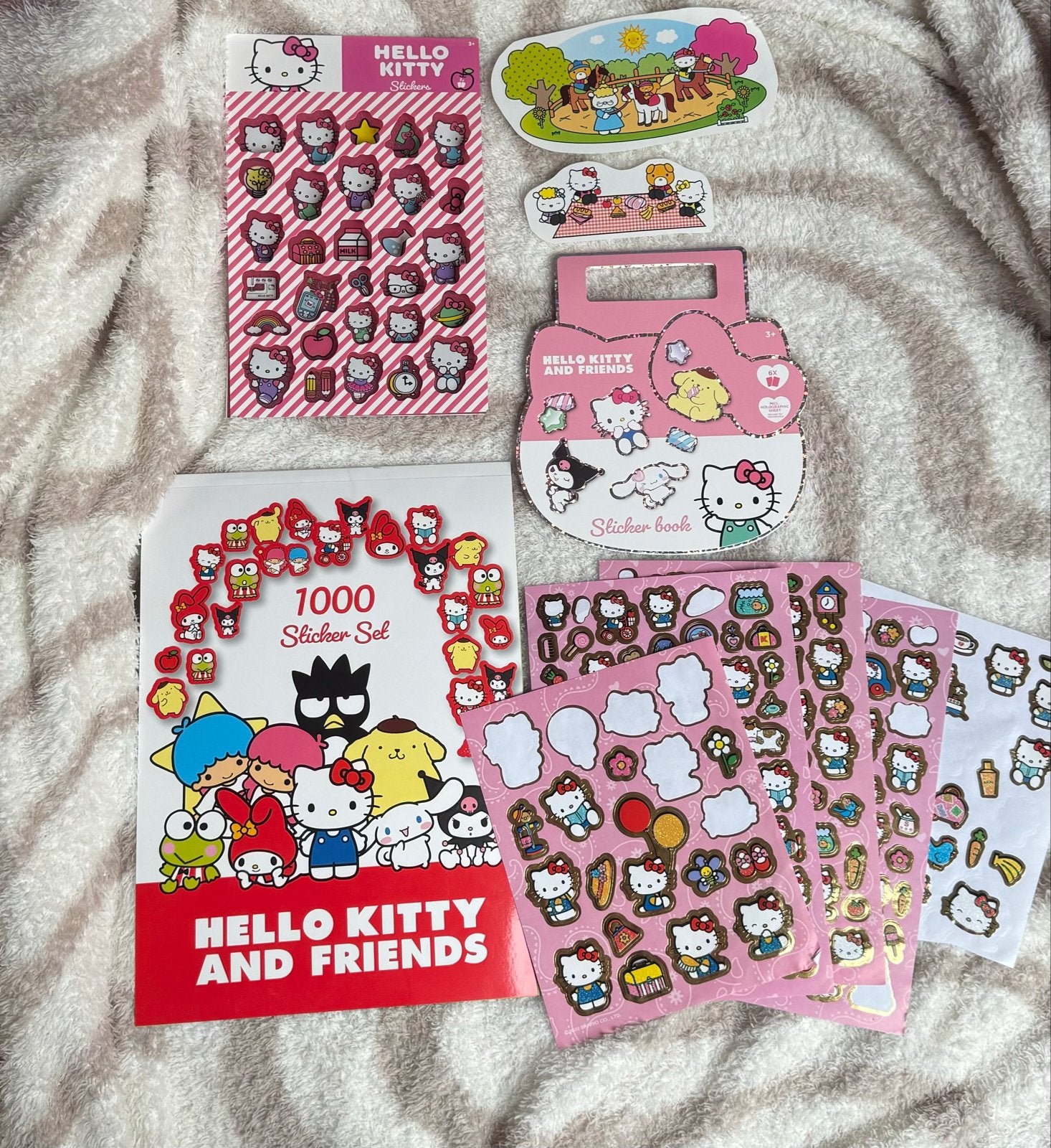 Grote Hello Kitty Sticker Collectie - 1000+ Stickers, Ophalen of Verzenden, Nieuw, Stickers en Plaatjes
