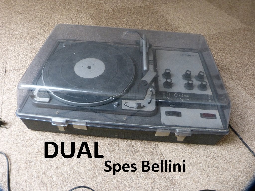 Draaitafel Dual 1010 Spes Dellini platenspeler vintage jaren, Ophalen, Gebruikt, Platenspeler, Dual