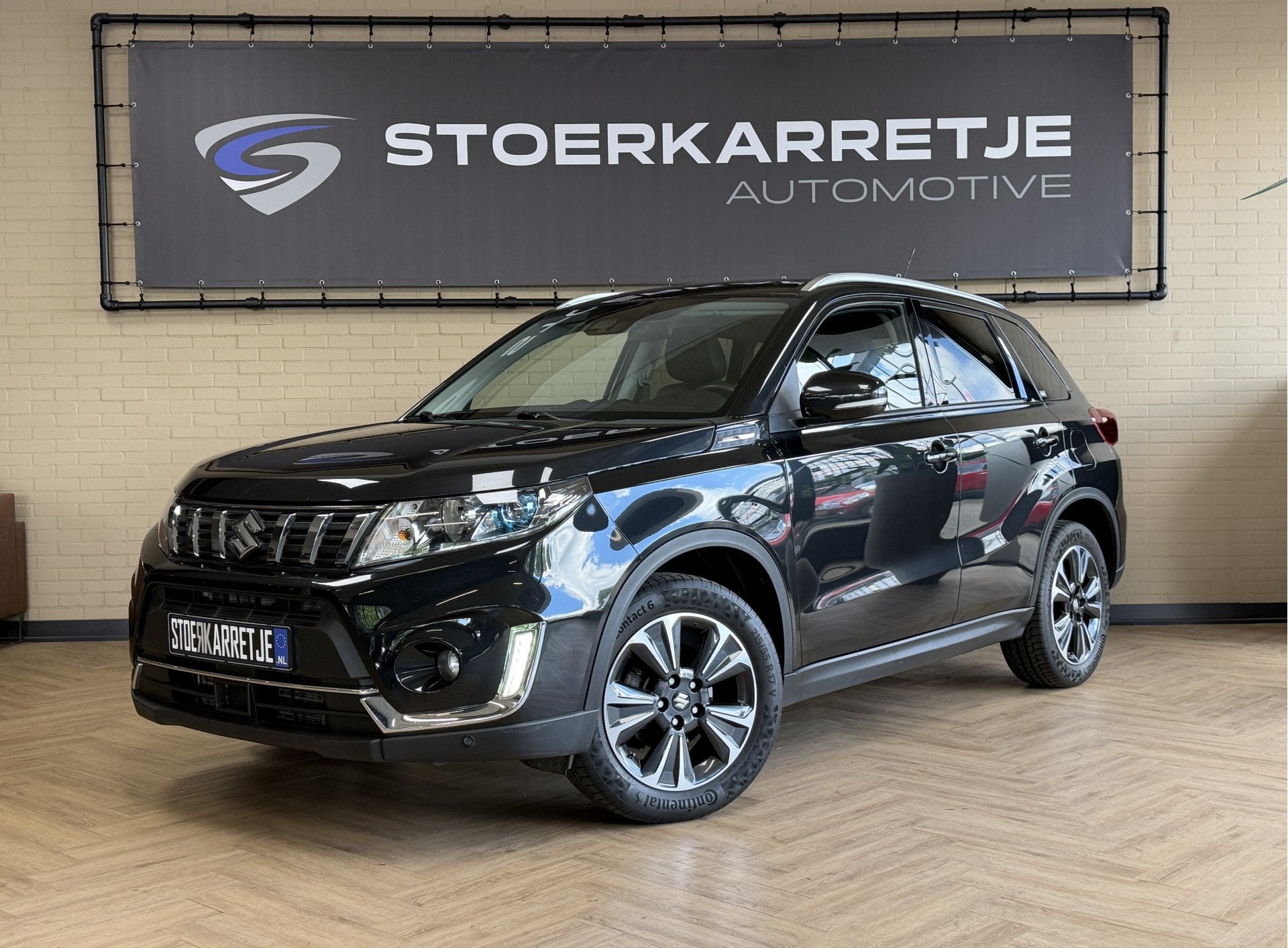 Suzuki Vitara 1.4 Boosterjet AllGrip Comfort | Trekhaak | Pa, Automaat, 1195 kg, Gebruikt, Zwart