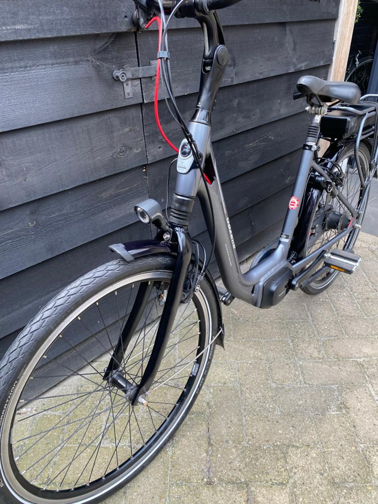Gazelle Ami C7 elektrische fiets met lage instap, Fietsen en Brommers, Elektrische fietsen, Minder dan 47 cm, Ophalen, Gebruikt
