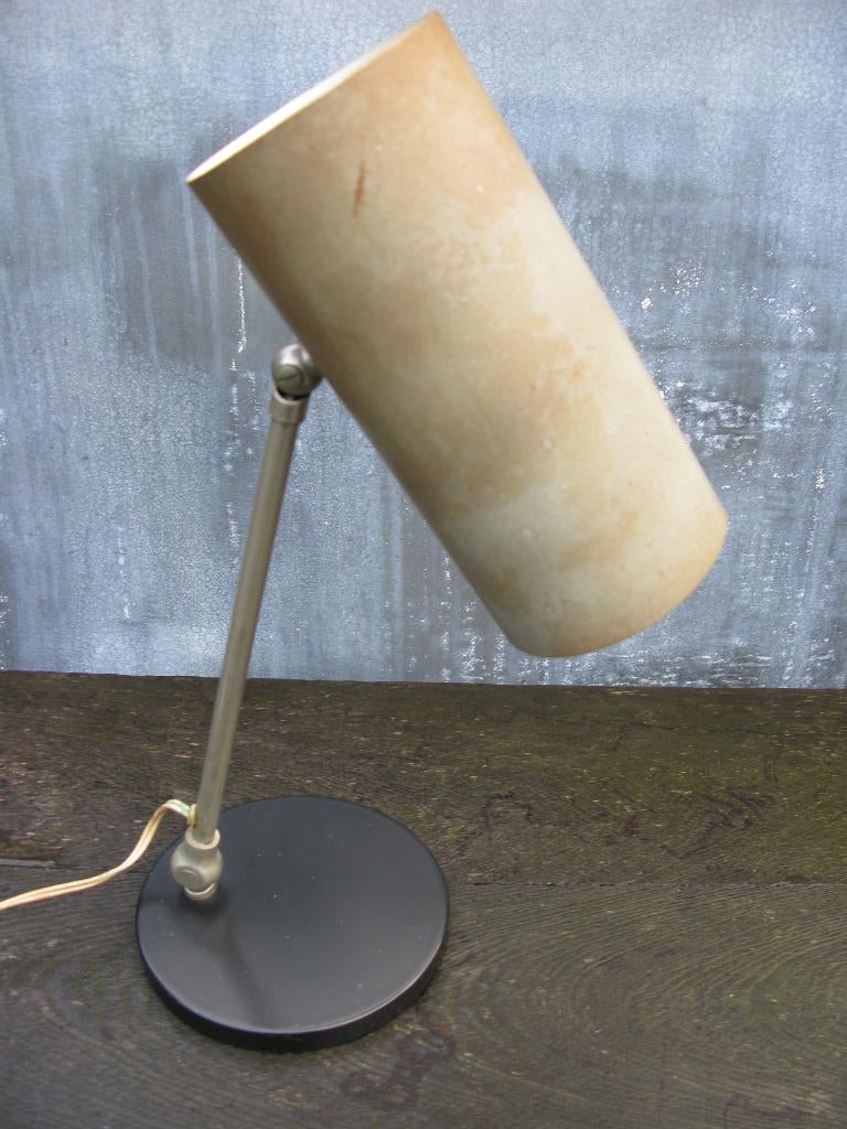 HALA ZEIST TAFELLAMP H.BUSQUET  1960, Gebruikt, Design Nederlands, Ophalen of Verzenden, Metaal