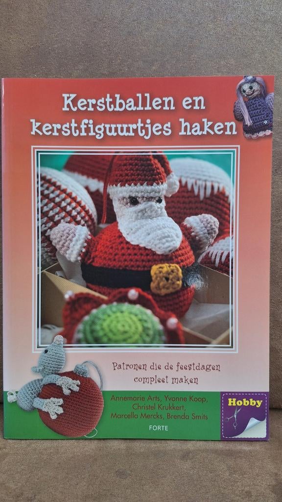 Kerstballen en kerstfiguurtjes haken NIEUW, Ophalen, Nieuw, Haken, Patroon of Boek