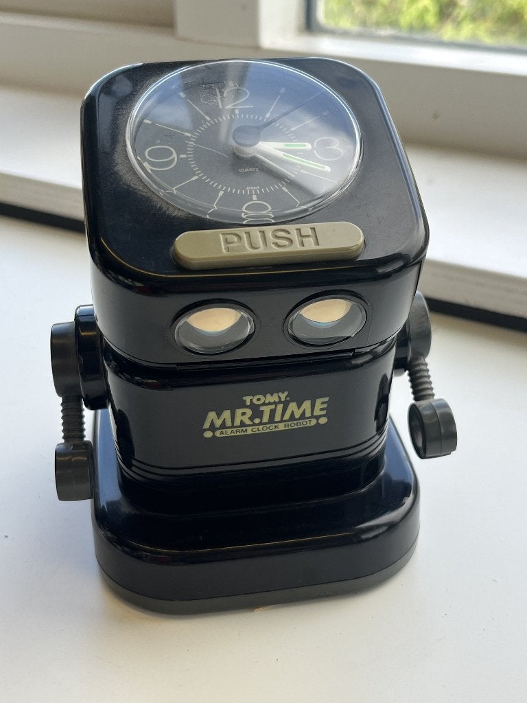 TOMY MR. Time Robot, Antiek en Kunst, Antiek | Speelgoed, Ophalen of Verzenden