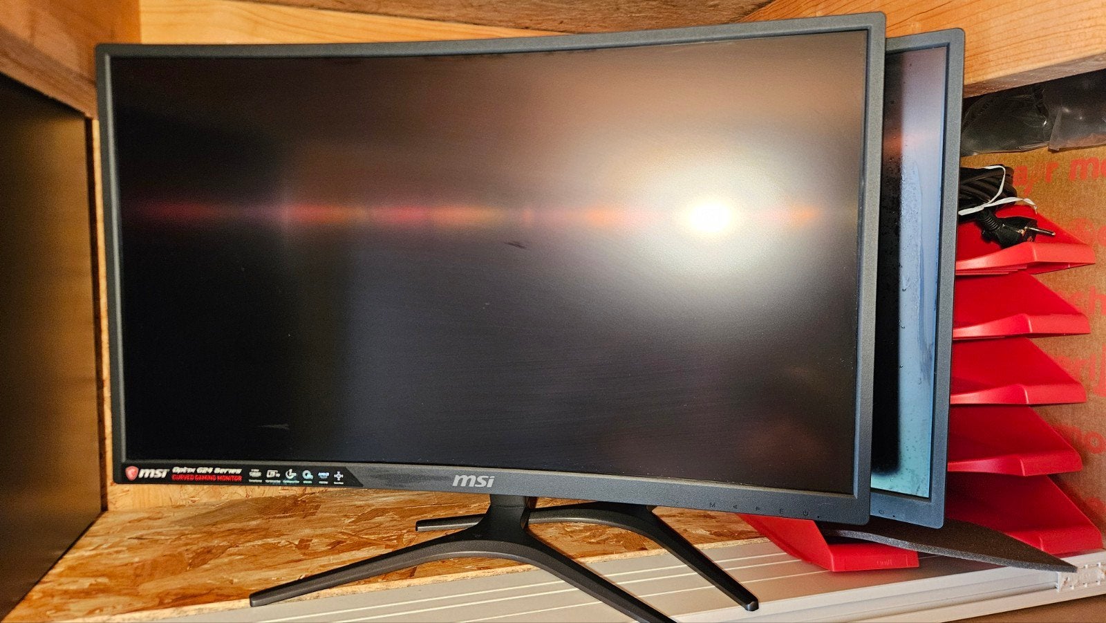 2x MSI Optix G24 Curved Gaming Monitor | 144Hz | 1ms | FHD, Computers en Software, Monitoren, MSI, 101 t/m 150 Hz, Curved, VA