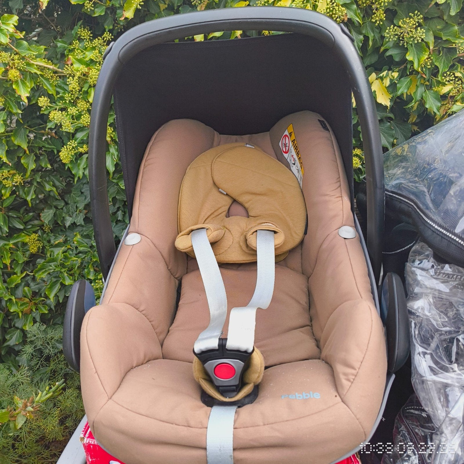 Maxi-Cosi Pebble autostoel - Zo goed als nieuw, Ophalen, Autogordel of Isofix, Gebruikt, 0 t/m 13 kg