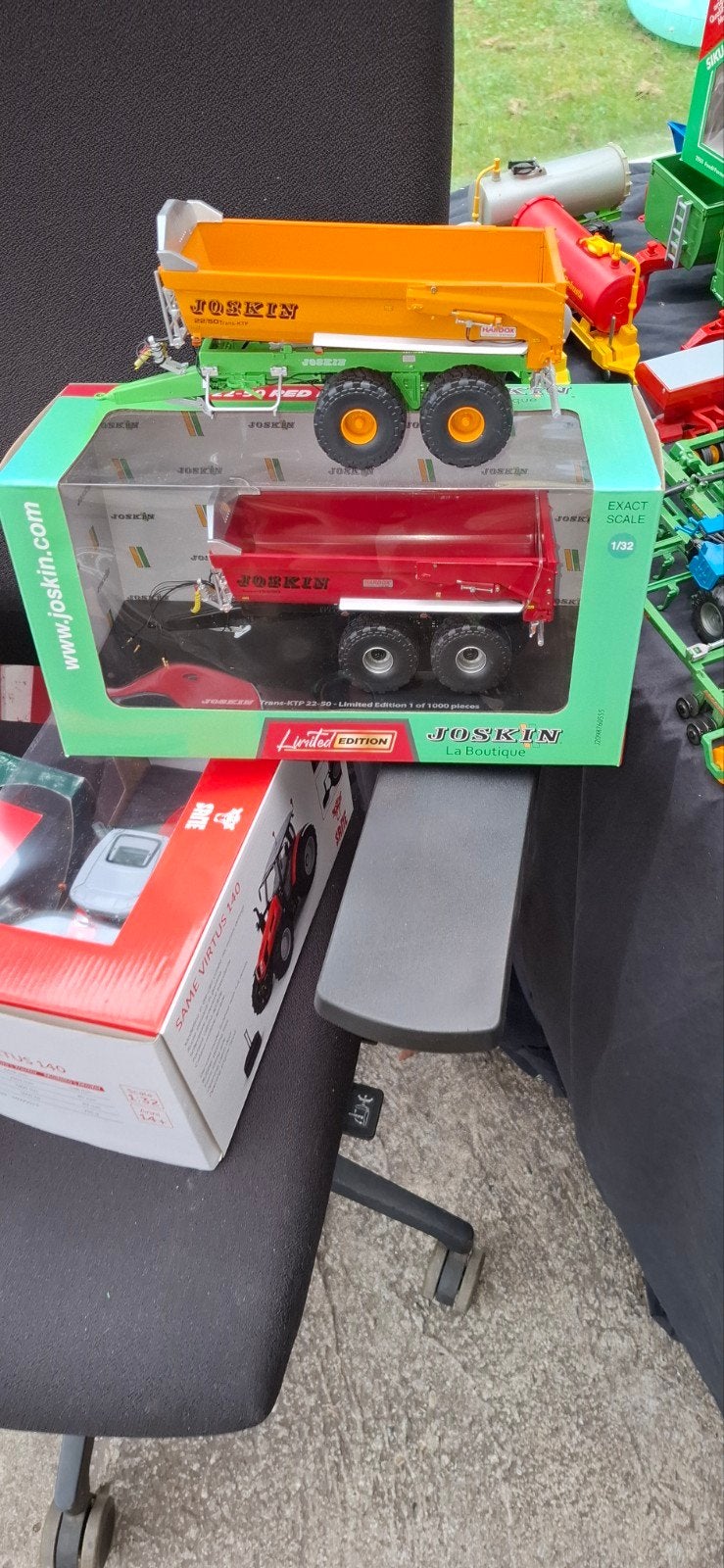 joskin karren, Ophalen of Verzenden, Zo goed als nieuw, Tractor of Landbouw, Overige merken