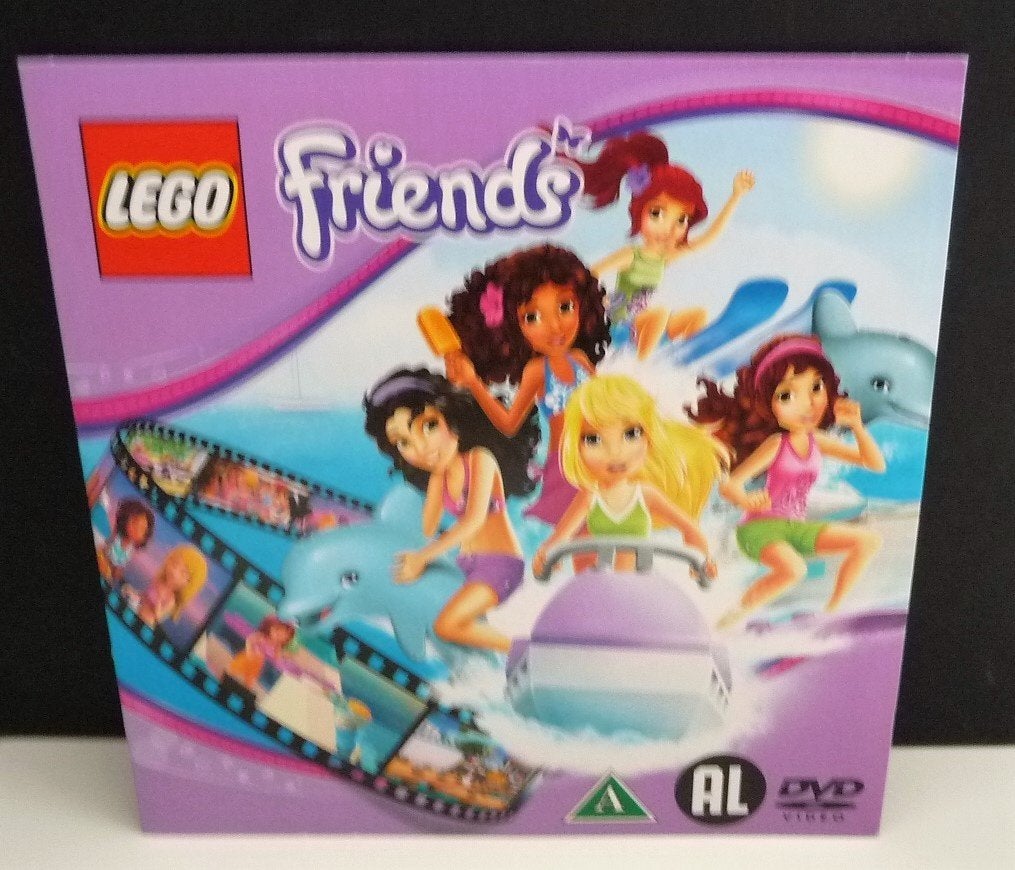5 DVD S VAN DE LEGO , FRIENDS 2X CHIMA EN NINJAGO, Verzenden, Lego, Overige typen, Zo goed als nieuw
