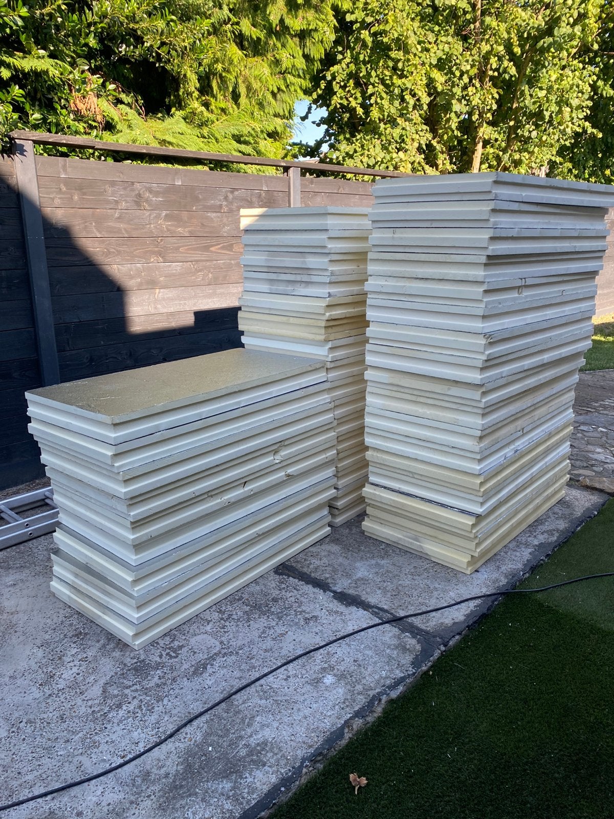 43x unilin pir isolatie platen 100mm, Doe-het-zelf en Verbouw, Isolatie en Afdichting, Ophalen, Dakisolatie, Zo goed als nieuw