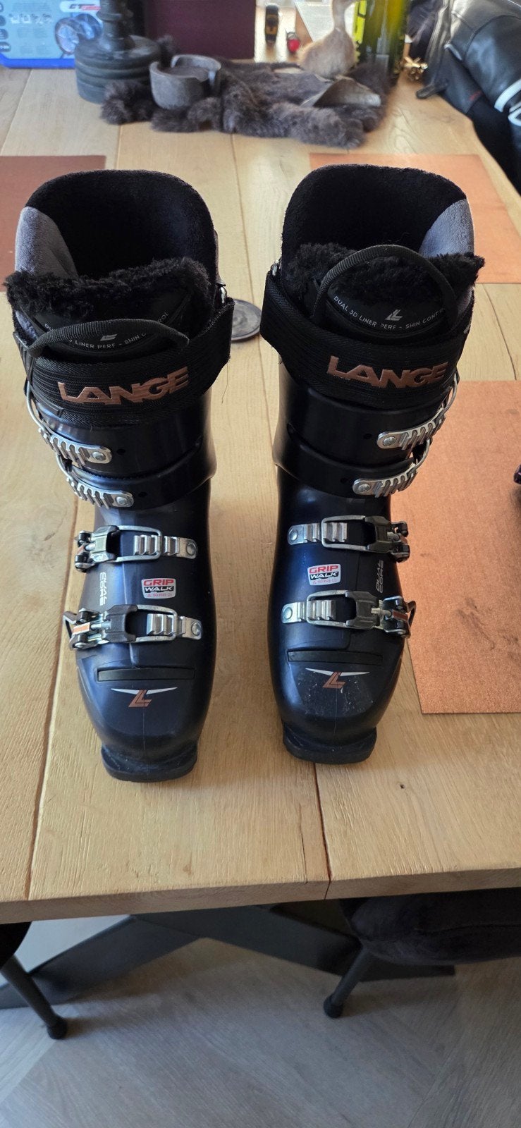 Lange skischoenen 26,5, 160 tot 180 cm, Gebruikt, Schoenen, Skiën