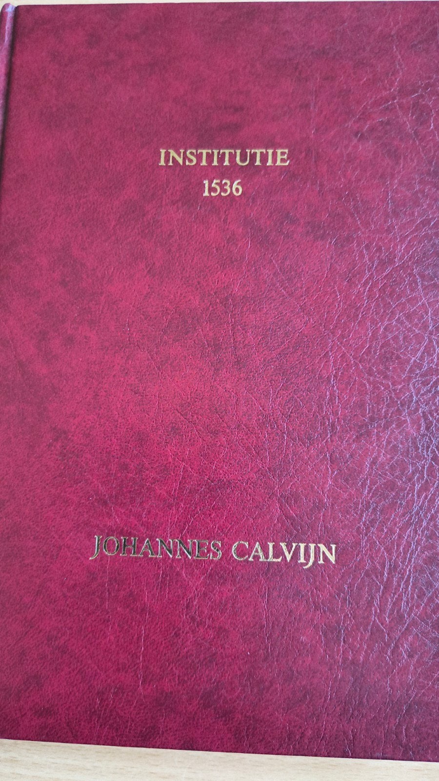 Institutie. J Calvijn / Dr W van 'tSpijker, Ophalen of Verzenden, Zo goed als nieuw, Christendom | Protestants, J Calvijn / Dr W van 'tSpijker