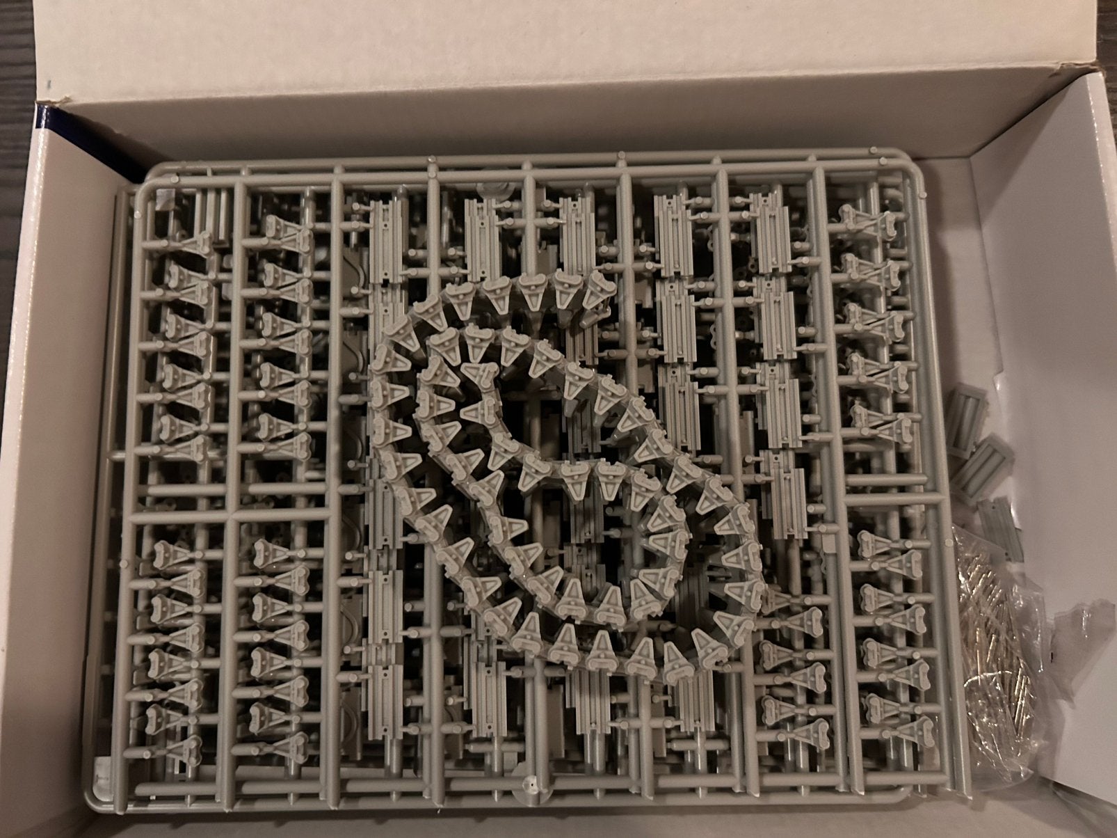 1/16 Sherman Tracks Type T54E2, Overige merken, Tank, Groter dan 1:32, Ophalen of Verzenden