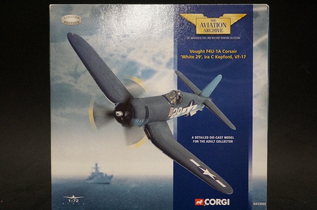 Corgi Vought F4U Corsair - 1/72 - Limited edition, Ophalen of Verzenden, Zo goed als nieuw, Schaalmodel
