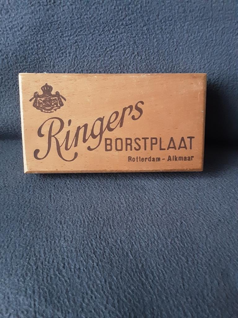 RINGERS BORSTPLAAT , ALKMAAR , ROTTERDAM., Verzamelen, Ophalen of Verzenden