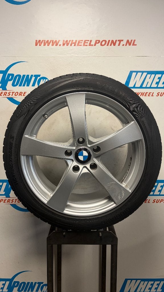 18" Dezent Velgen 5x120 BMW 3-serie F30 Winterbanden TPMS, 18 inch, Gebruikt, Banden en Velgen, Personenwagen
