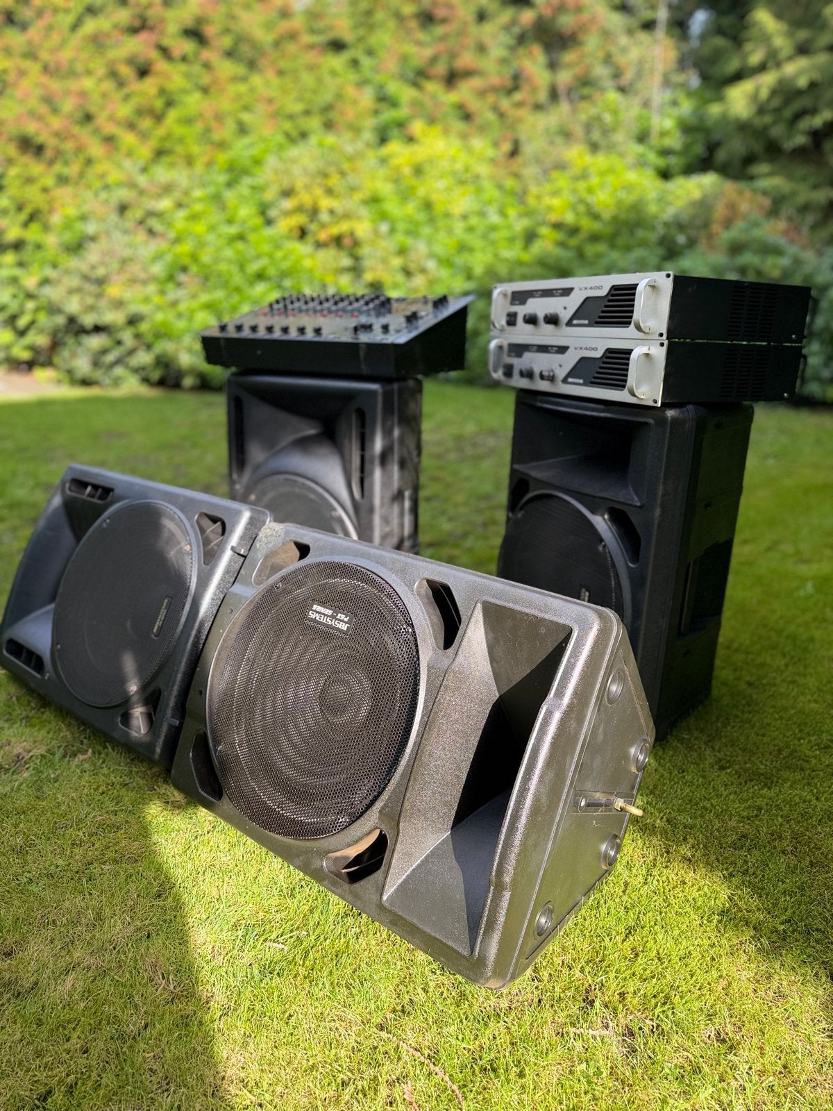 Complete Geluidsinstallatie: JB Systems, Behringer, VX400, Ophalen, Gebruikt, Audio