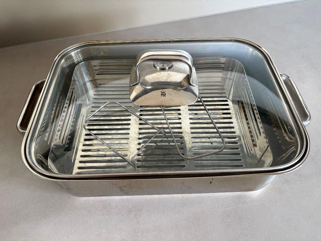 wmf stoom en braadpan, Ophalen, Gebruikt, Overige typen, Rvs