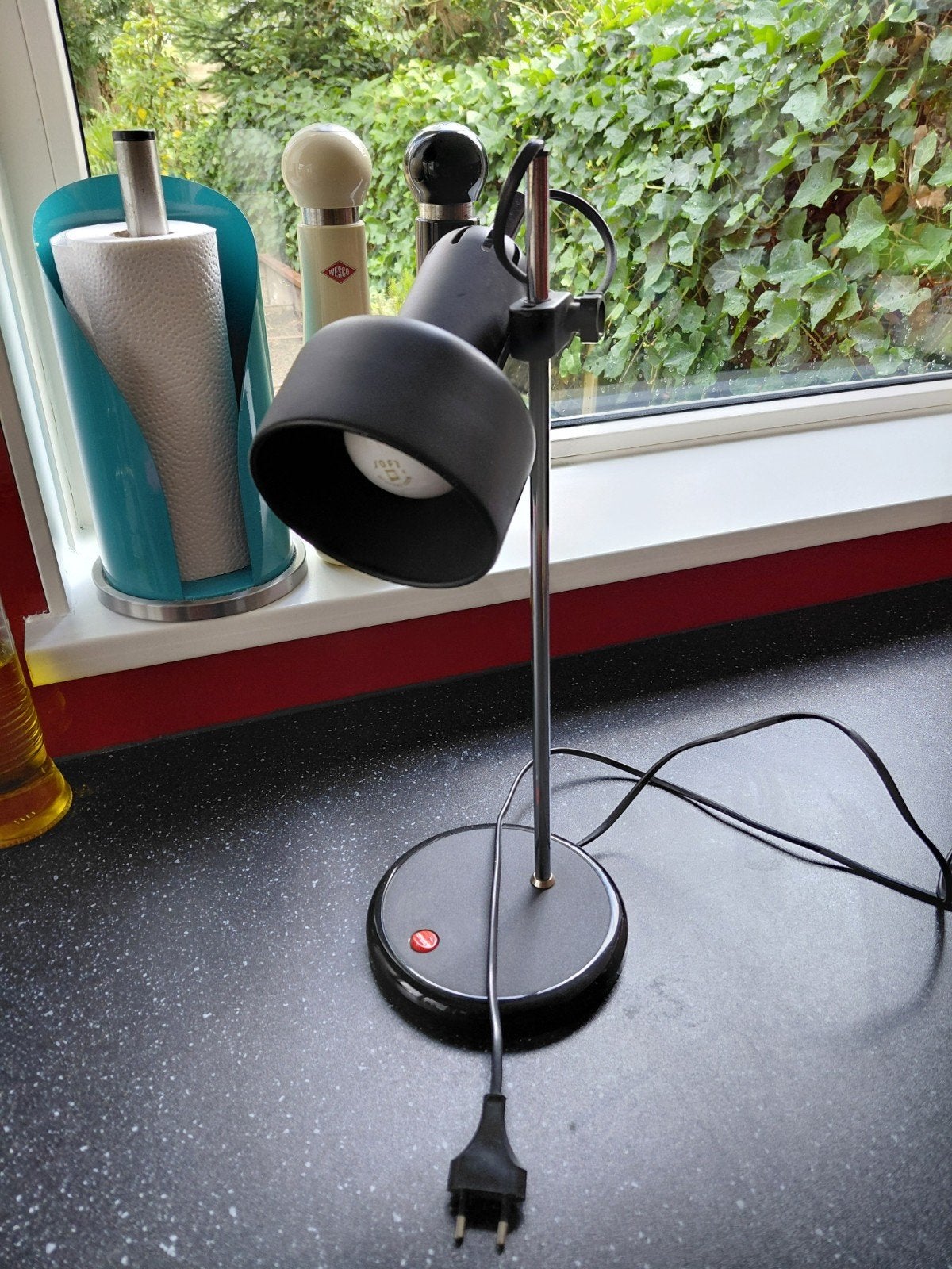 vintage Hema bureaulamp, Ophalen of Verzenden, Kunststof, Bureaulamp, Vintage