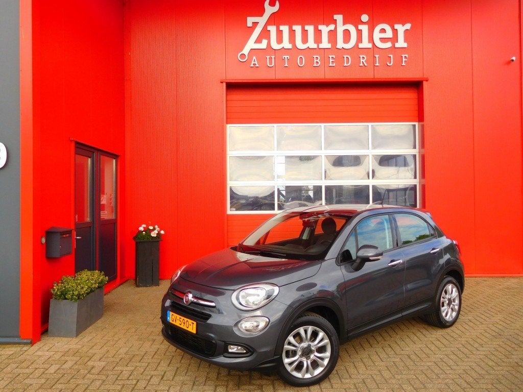 Fiat 500X 1.4 Turbo MultiAir PopStar, Stoelverwarming, Gebruikt, 4 cilinders, Met garantie (alle)