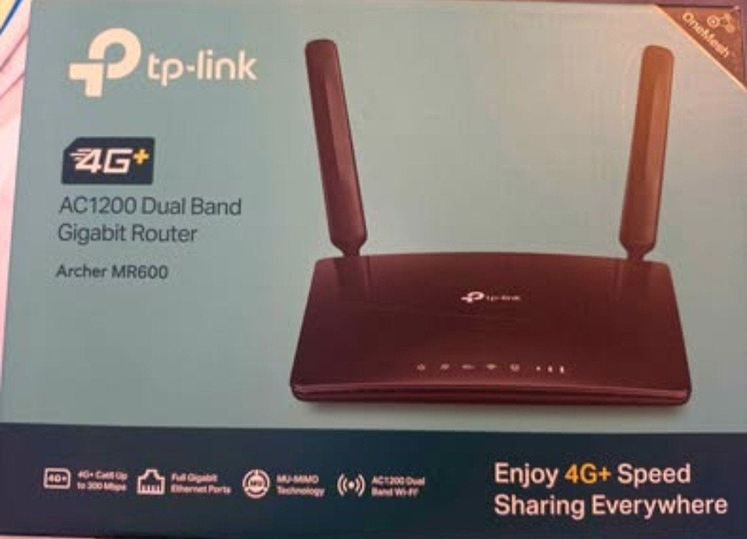 TP-Link Archer MR600 AC1200 4G+ Cat6 Gigabit Router, Ophalen, Nieuw