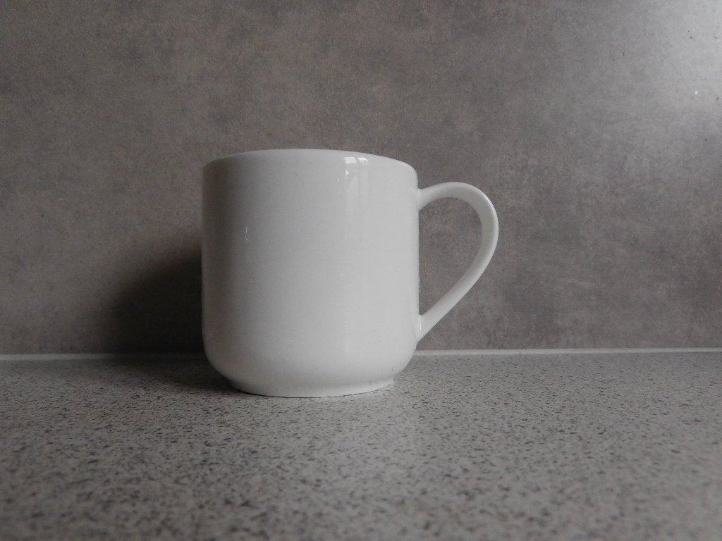 Mok 7x7,5 cm. New Bone China Wit Herman den Blijker, Huis en Inrichting, Keuken | Servies, Overige merken, Zo goed als nieuw, Overige stijlen