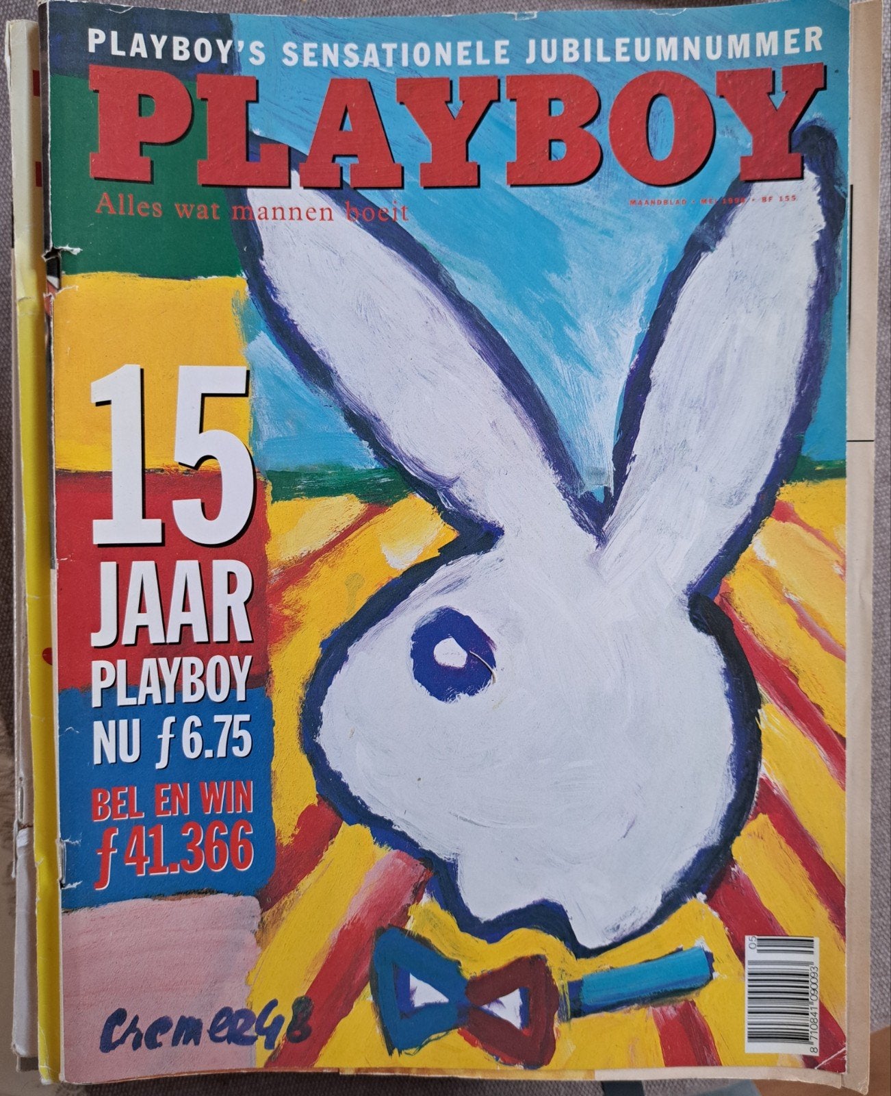 Vintage Playboy mei 1998 inc. Centerfold jubileum 15 jaar, Ophalen of Verzenden, Gelezen, Lichaam en Geest