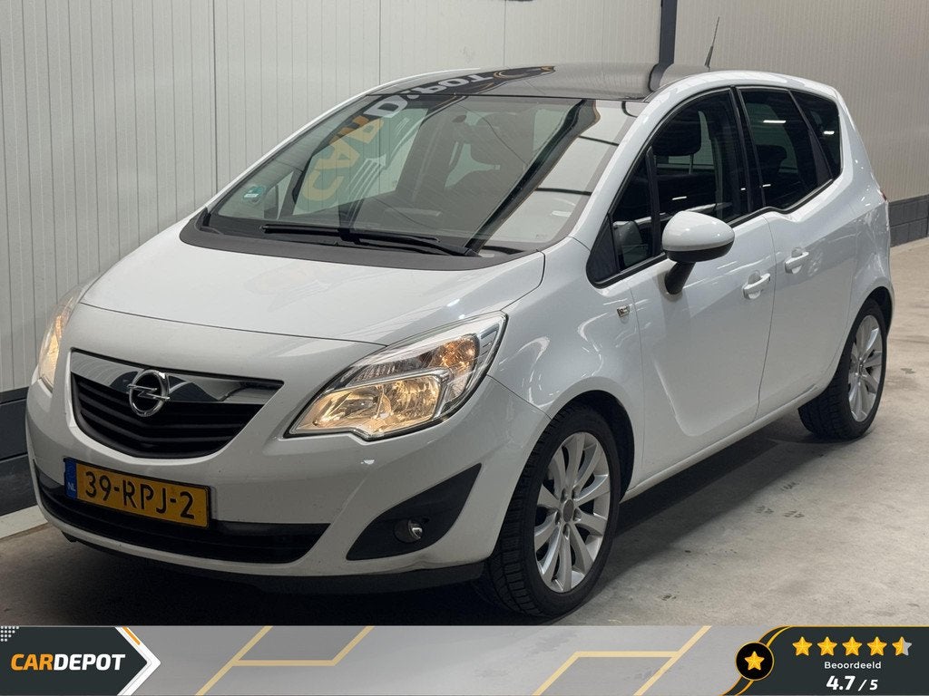 Opel Meriva 1.4 Turbo Edition, Auto's, Voorwielaandrijving, Euro 5, Stof, Gebruikt