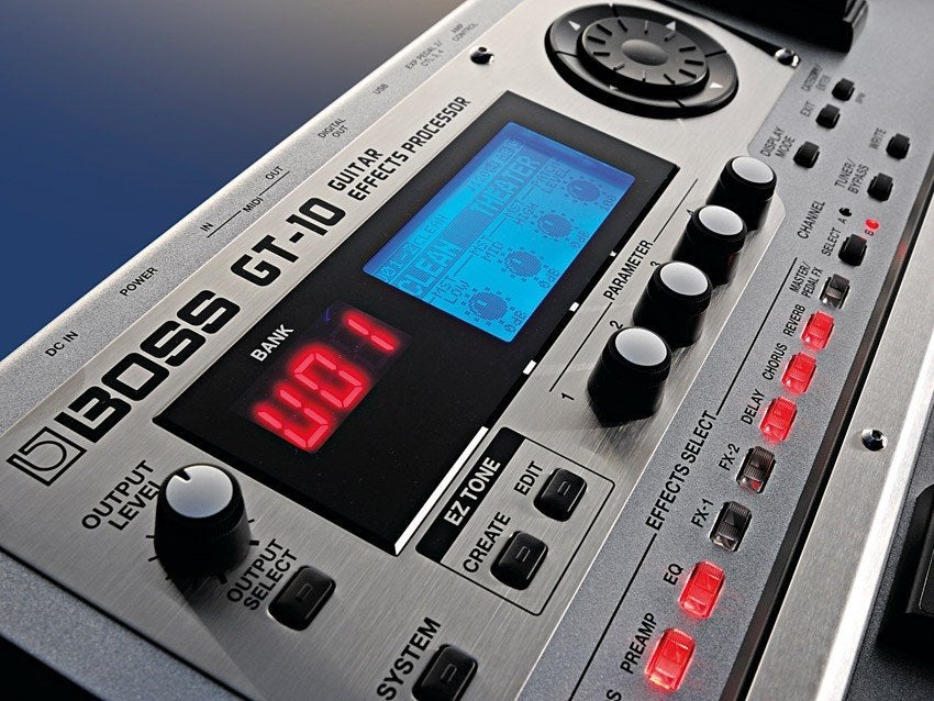 BOSS GT-10 Gitaar Multi-effect., Muziek en Instrumenten, Effecten, Ophalen of Verzenden, Gebruikt, Multi-effect