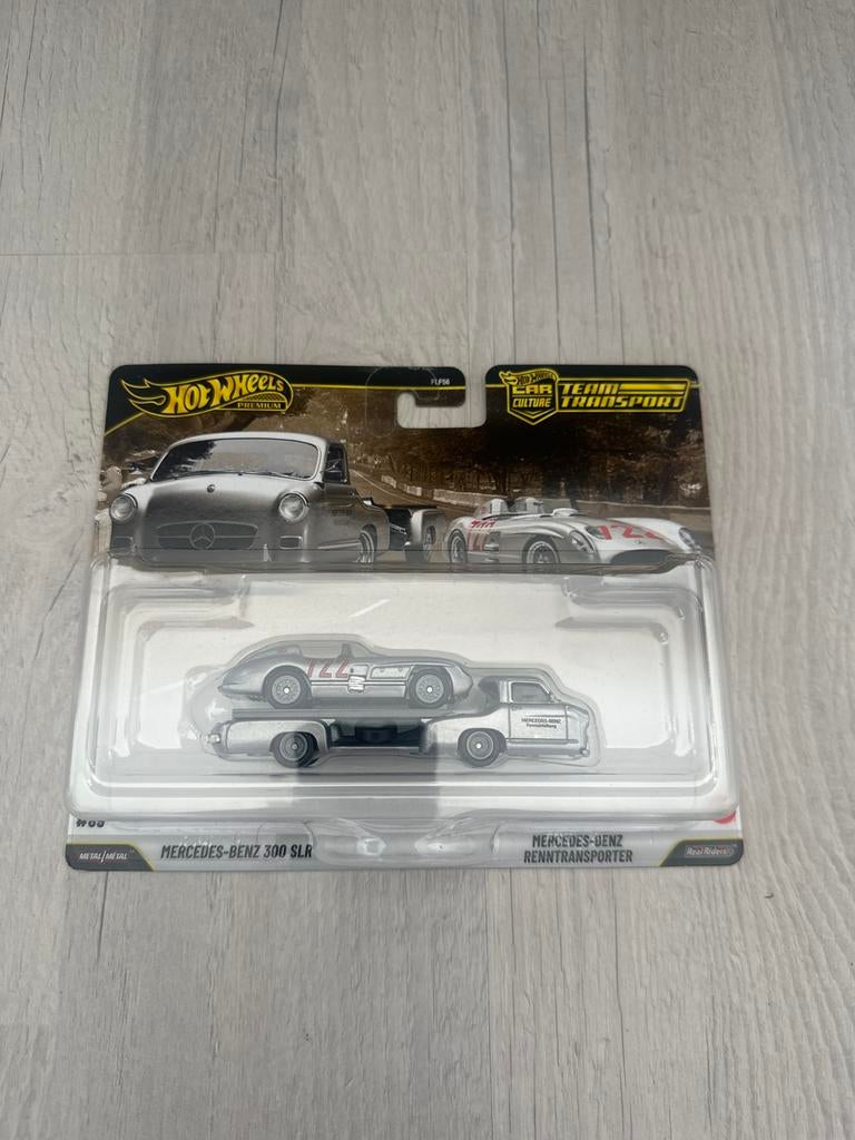 Hot Wheels Premium Mercedes-Benz  300Sl Team Transport, Ophalen, Nieuw, Auto