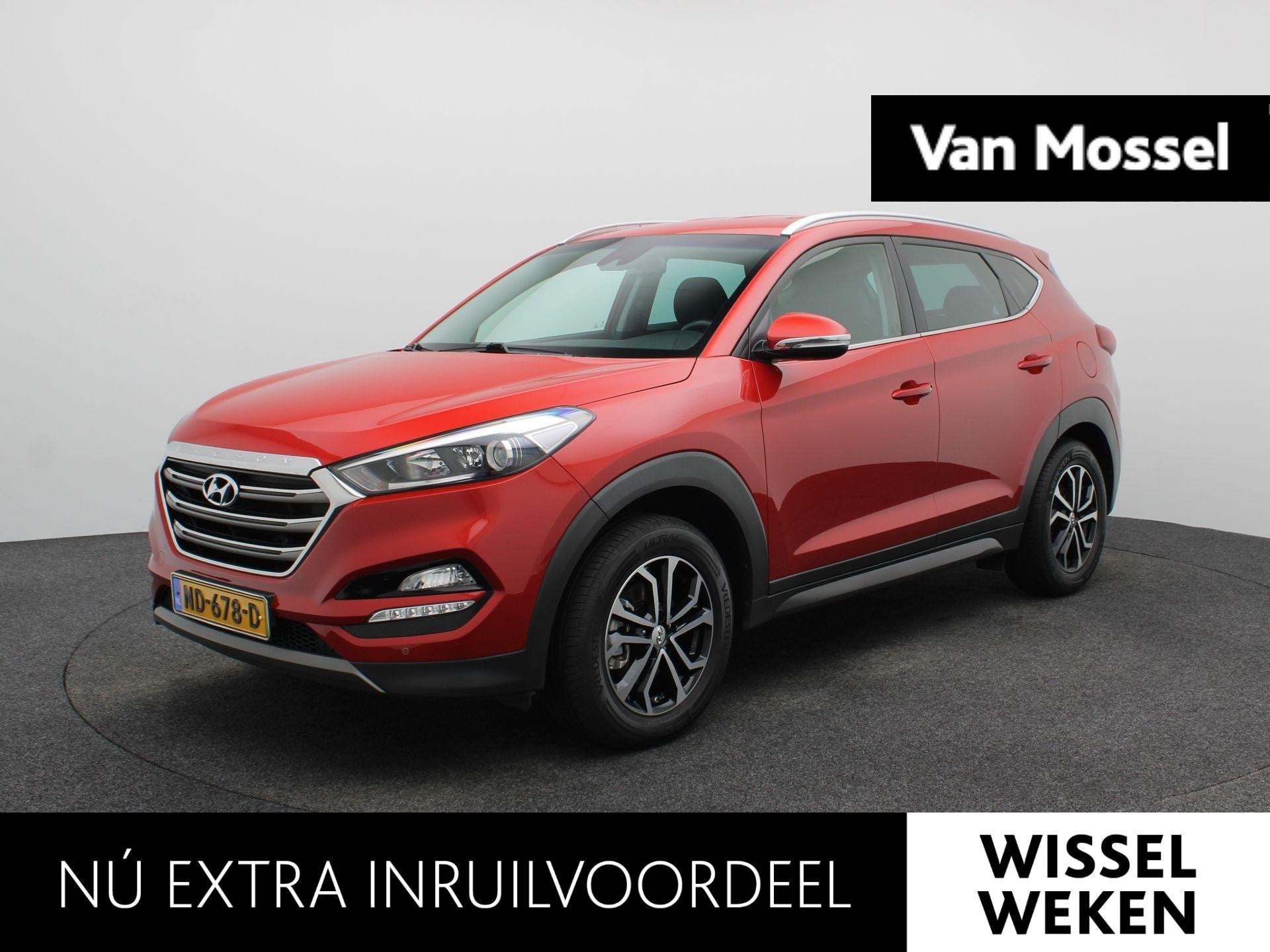 Hyundai Tucson 1.6 GDi Comfort | Trekhaak | Achteruitrijcame, Auto's, Voorwielaandrijving, 12 maanden, Stof, Gebruikt