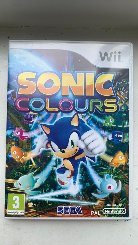 Sonic colours | wii, Avontuur en Actie, Ophalen of Verzenden, Zo goed als nieuw, 3 spelers of meer