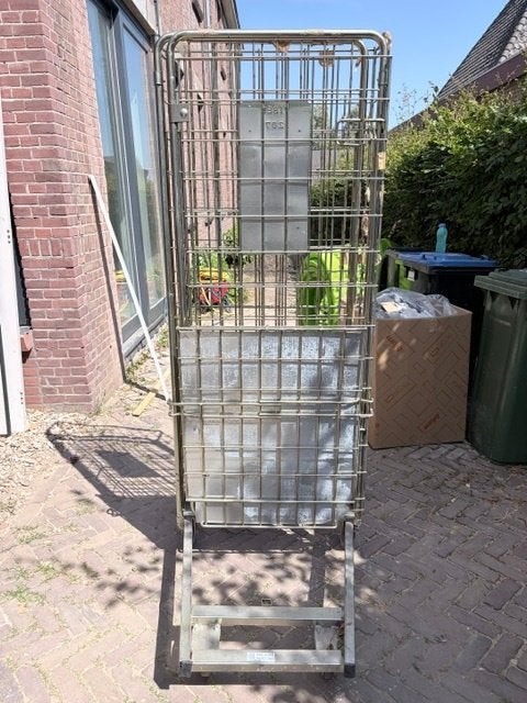 Rolkarren, 100 liter of meer, Ophalen, Gebruikt, Transportkar