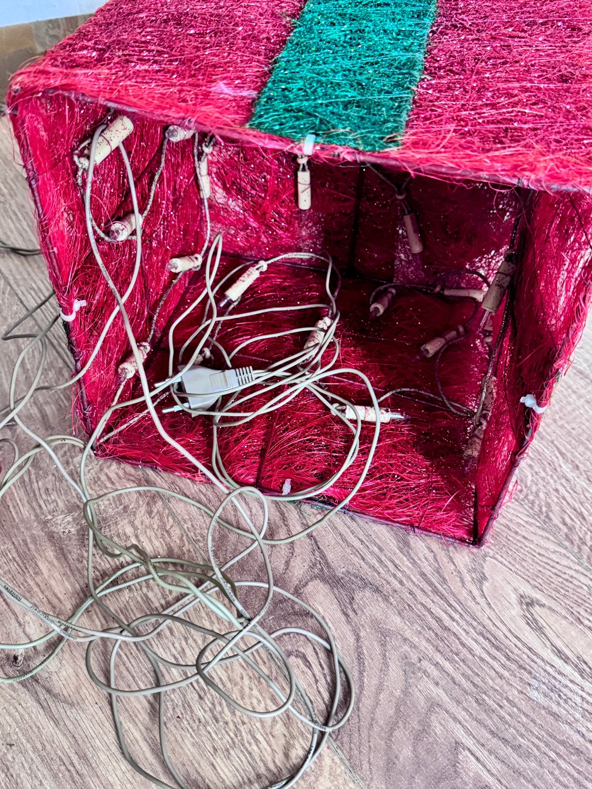 Groot kerstpakket vol versiering - Kerstballen en lichtjes, Diversen, Ophalen, Zo goed als nieuw