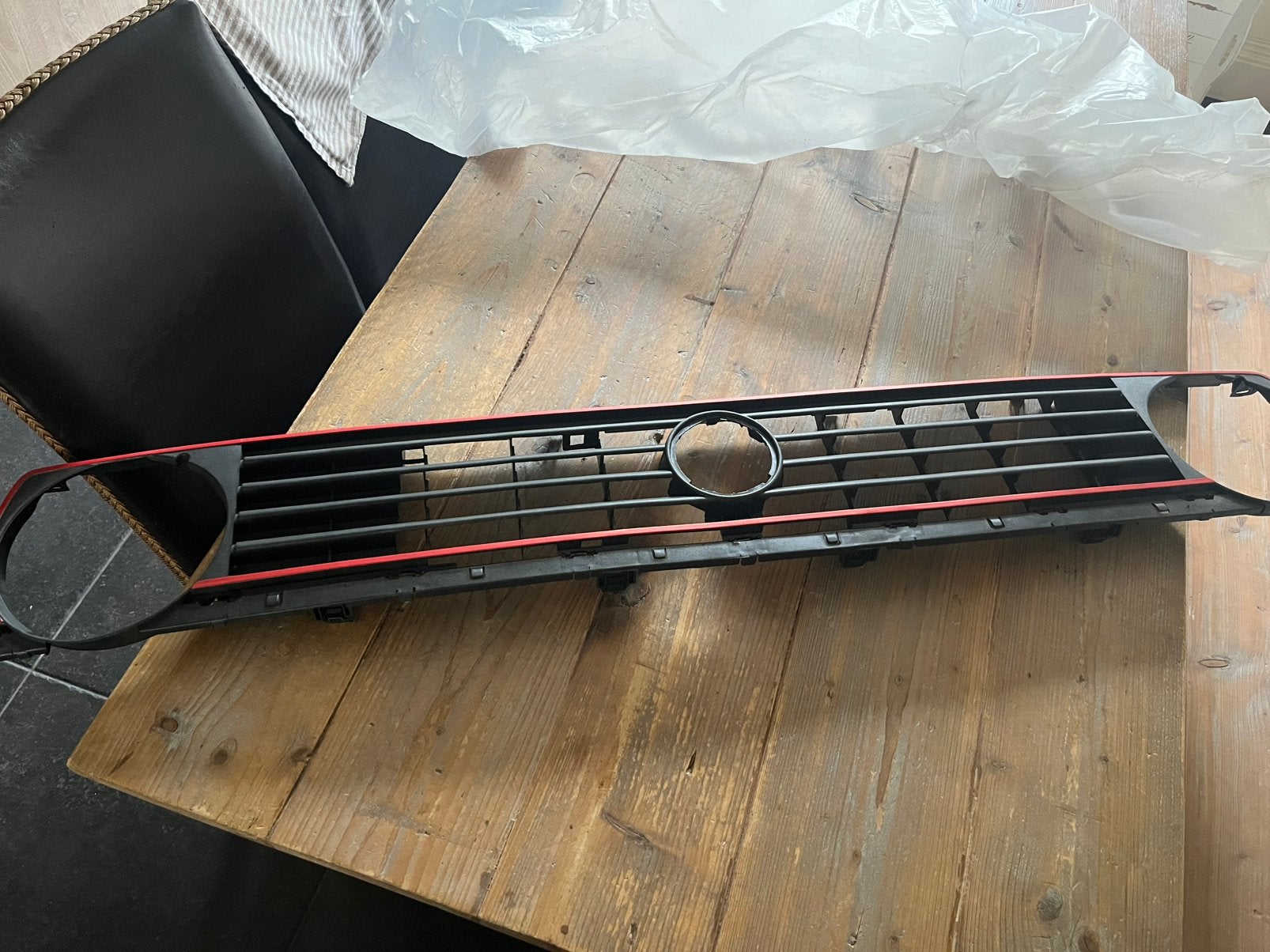 Gti grill golf mk2, Ophalen, Bumper