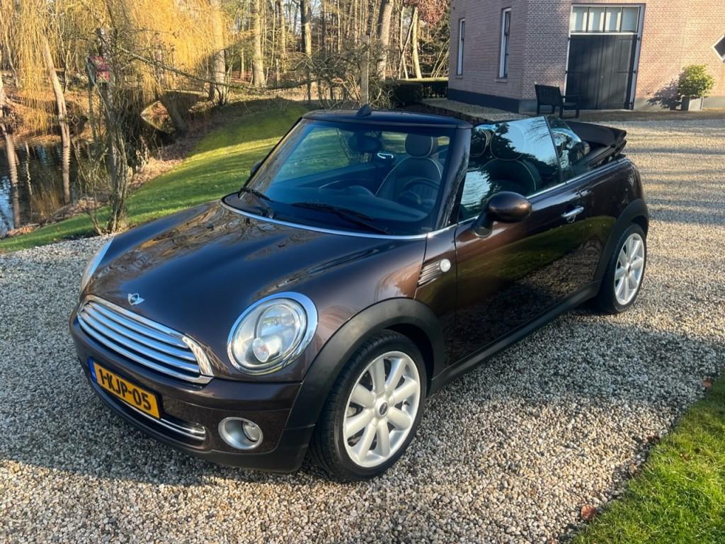 Mini CABRIO 1.6 ONE PEPPER Cabriolet #STOER, Auto's, Mini, Voorwielaandrijving, Euro 5, Gebruikt, 4 cilinders