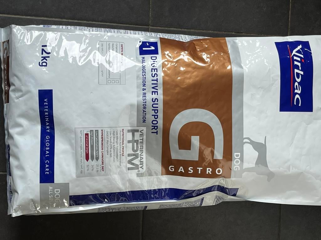 Virbac Gastro ( licht verteerbaar ) hondenvoer 8,5 kilo, Ophalen of Verzenden, Hond