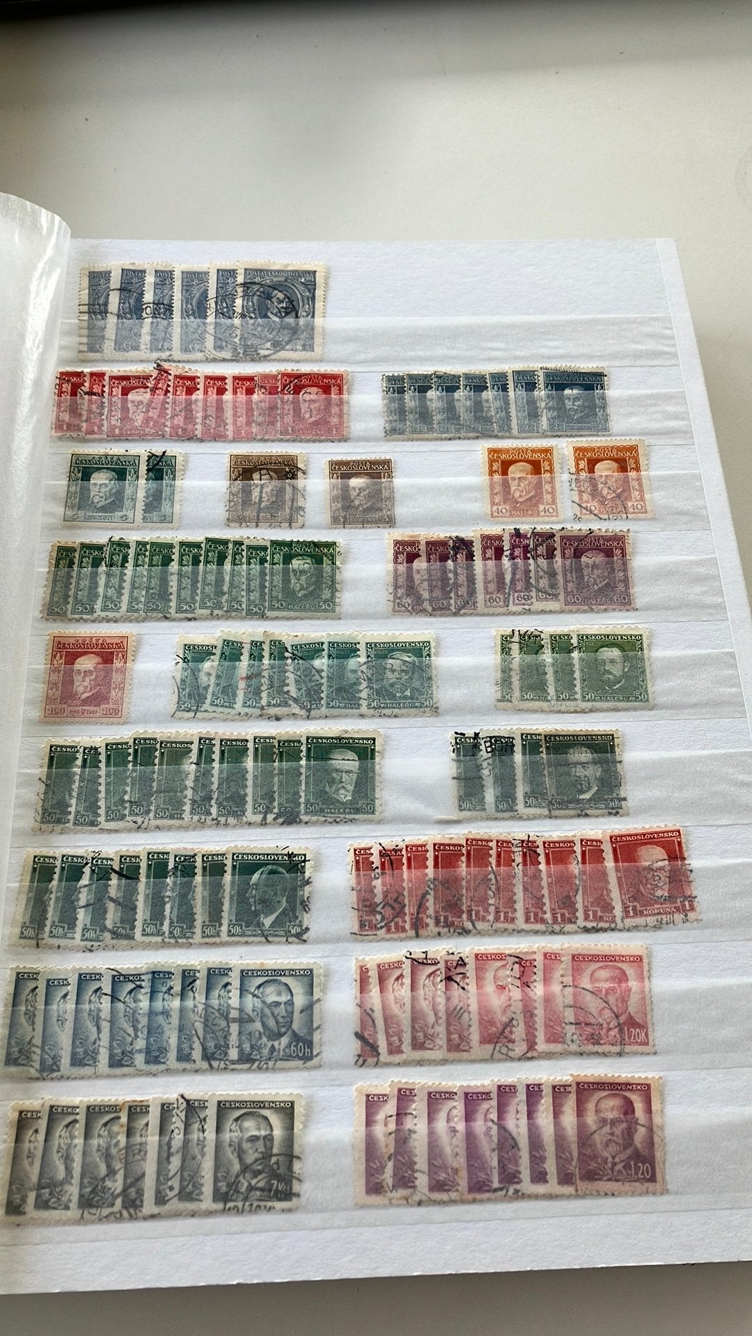 Tsjechoslowakije 40 pag leuke verzameling, Ophalen of Verzenden, Buitenland
