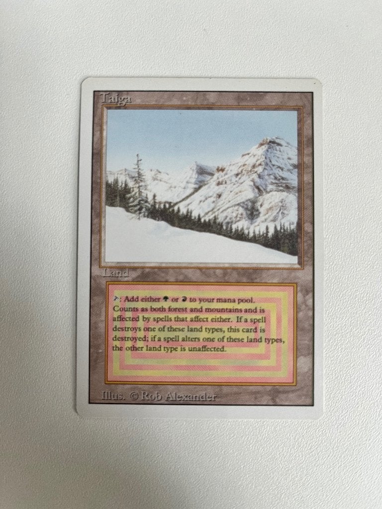 Taiga - Revised (NM), Ophalen of Verzenden, Zo goed als nieuw, Losse kaart