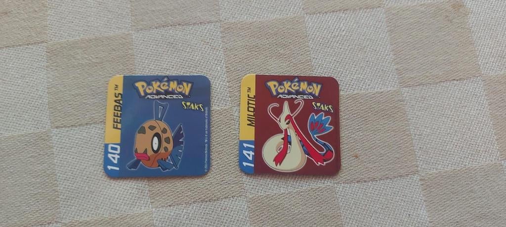 magneten speelgoed pokemon panini staks Feebas Milotic, Ophalen of Verzenden, Nieuw, Overige merken