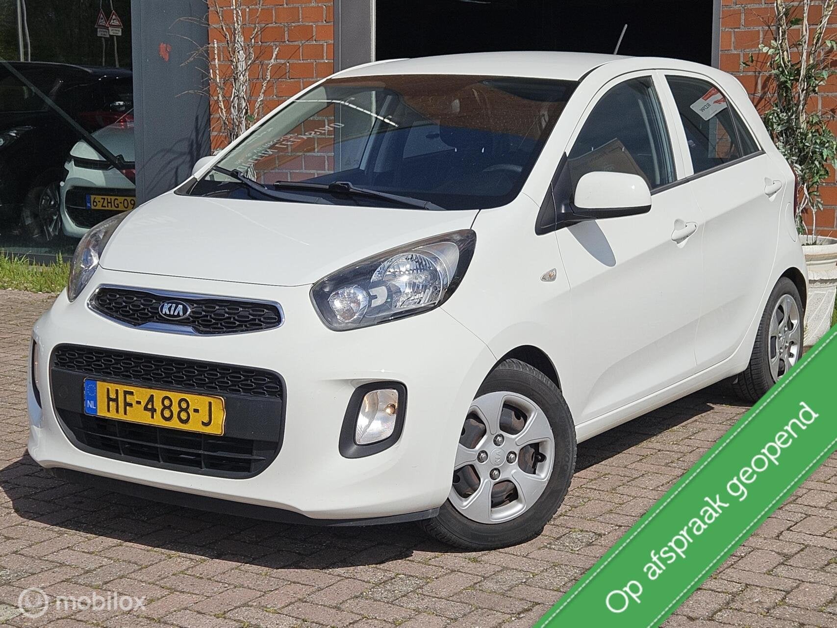 Kia Picanto 1.0 CVVT ComfortLine, Auto's, Kia, Euro 5, Gebruikt, Huisgarantie, Wit