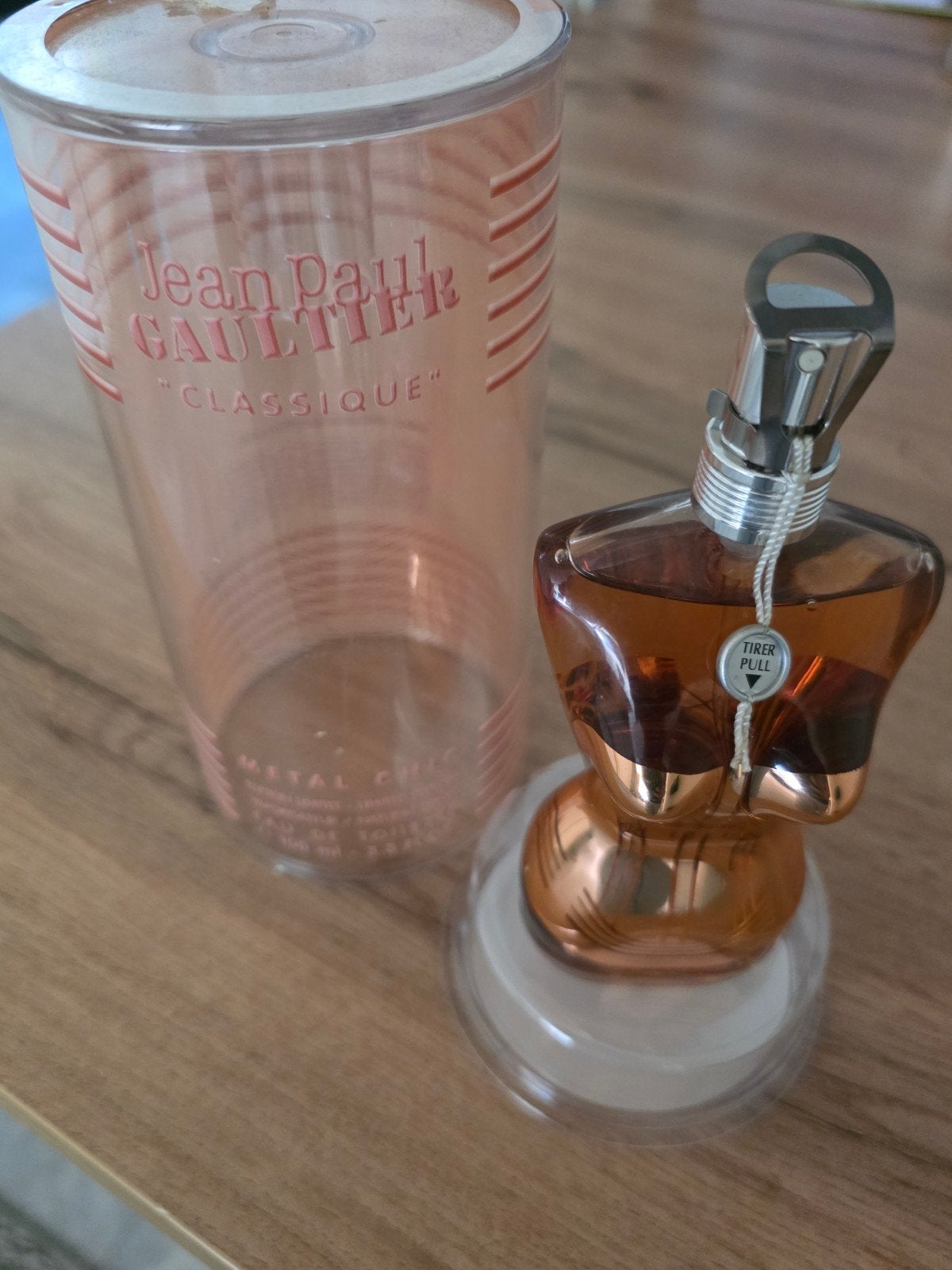 Jean Paul Gaultier Classique Metal Chic EDT 100ml, Ophalen of Verzenden, Nieuw, Parfumfles, Gevuld