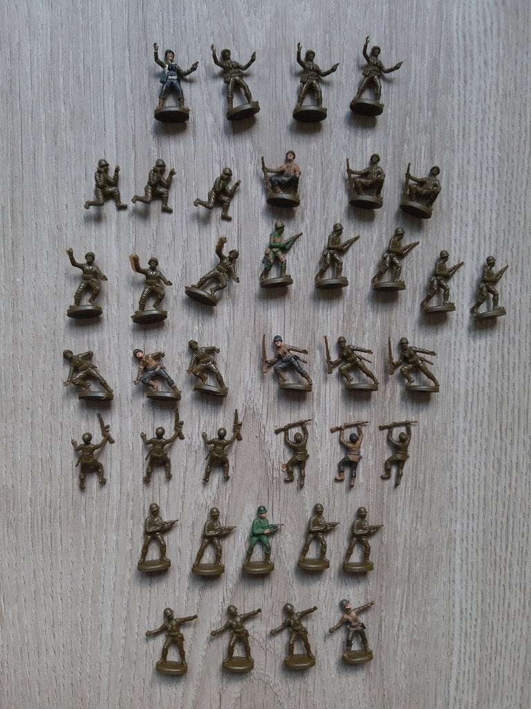 Atlantic schaal 1/76: US Marine Corps WW2, Ophalen of Verzenden, Gebruikt, 1:50 of kleiner, Figuur of Figuren