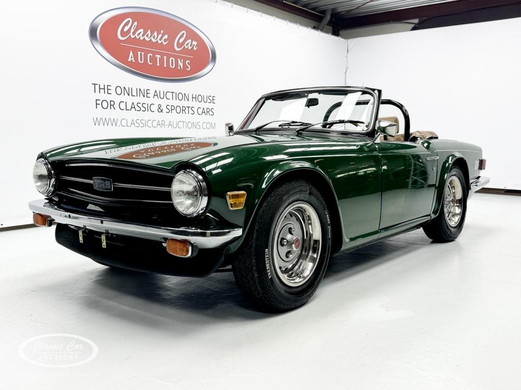 Triumph TR6   - ONLINE AUCTION, Triumph, Bedrijf, Handgeschakeld, Groen